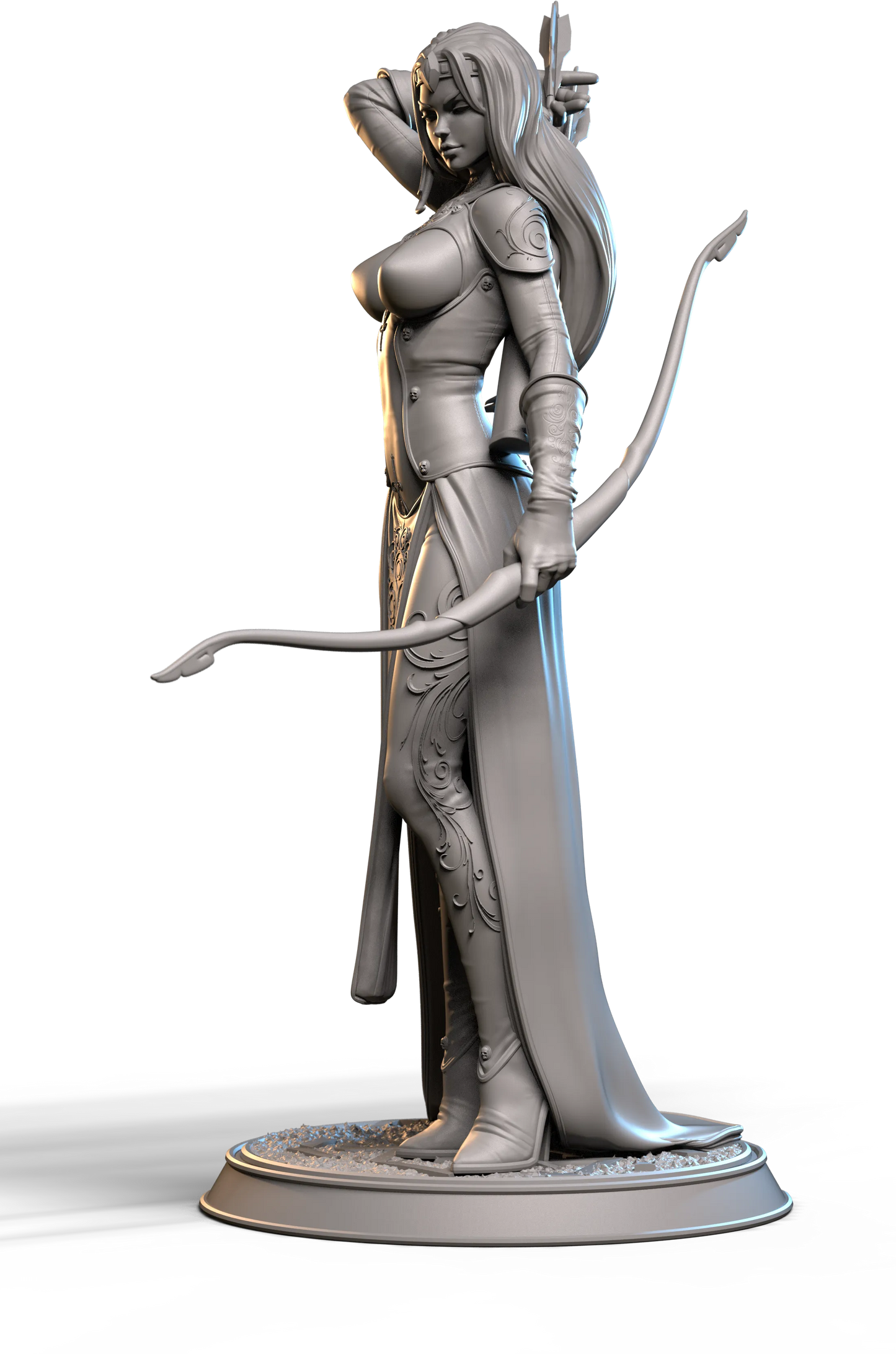 Z Kino - Enchantressess - Valeria the Falcon Eye - 75mm Pin Up/Figure/Model/Diorama