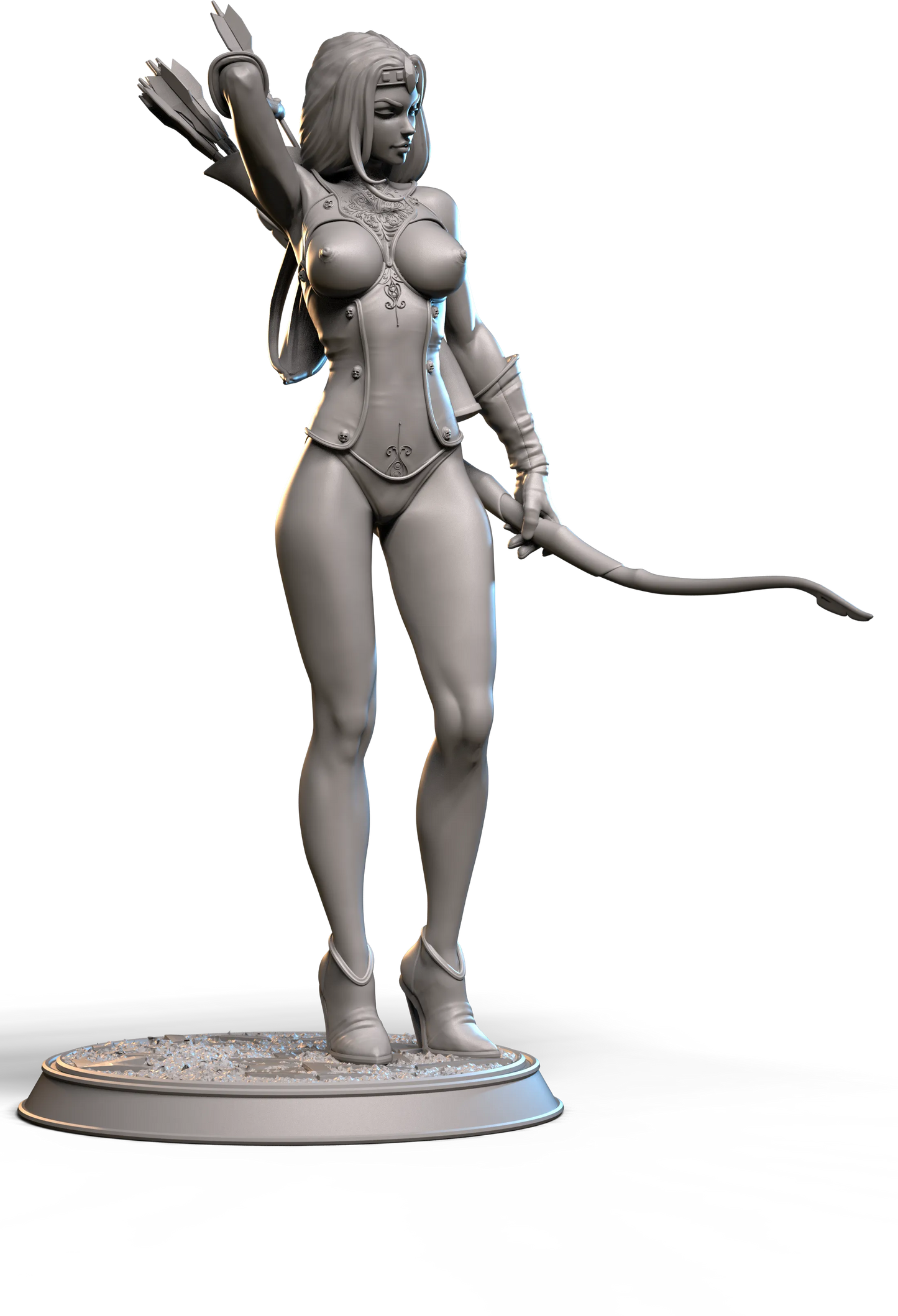 Z Kino - Enchantressess - Valeria the Falcon Eye - 75mm Pin Up/Figure/Model/Diorama
