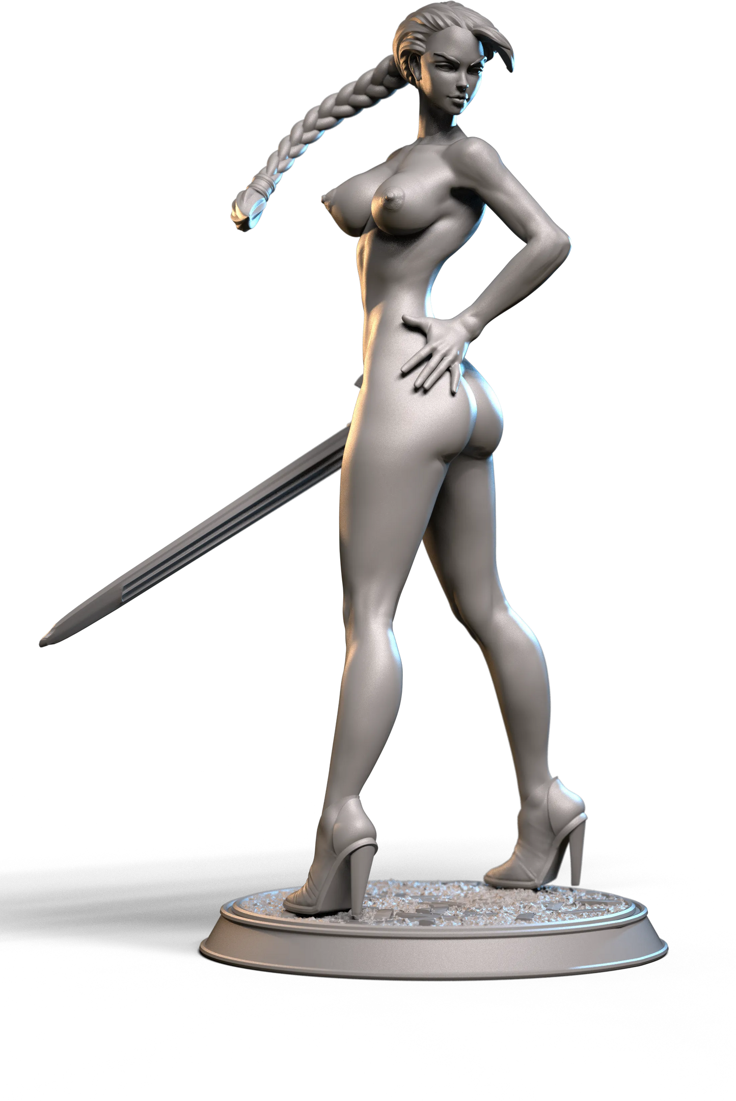 Z Kino - Enchantressess - Valka the Savage - 75mm Pin Up/Figure/Model/Diorama