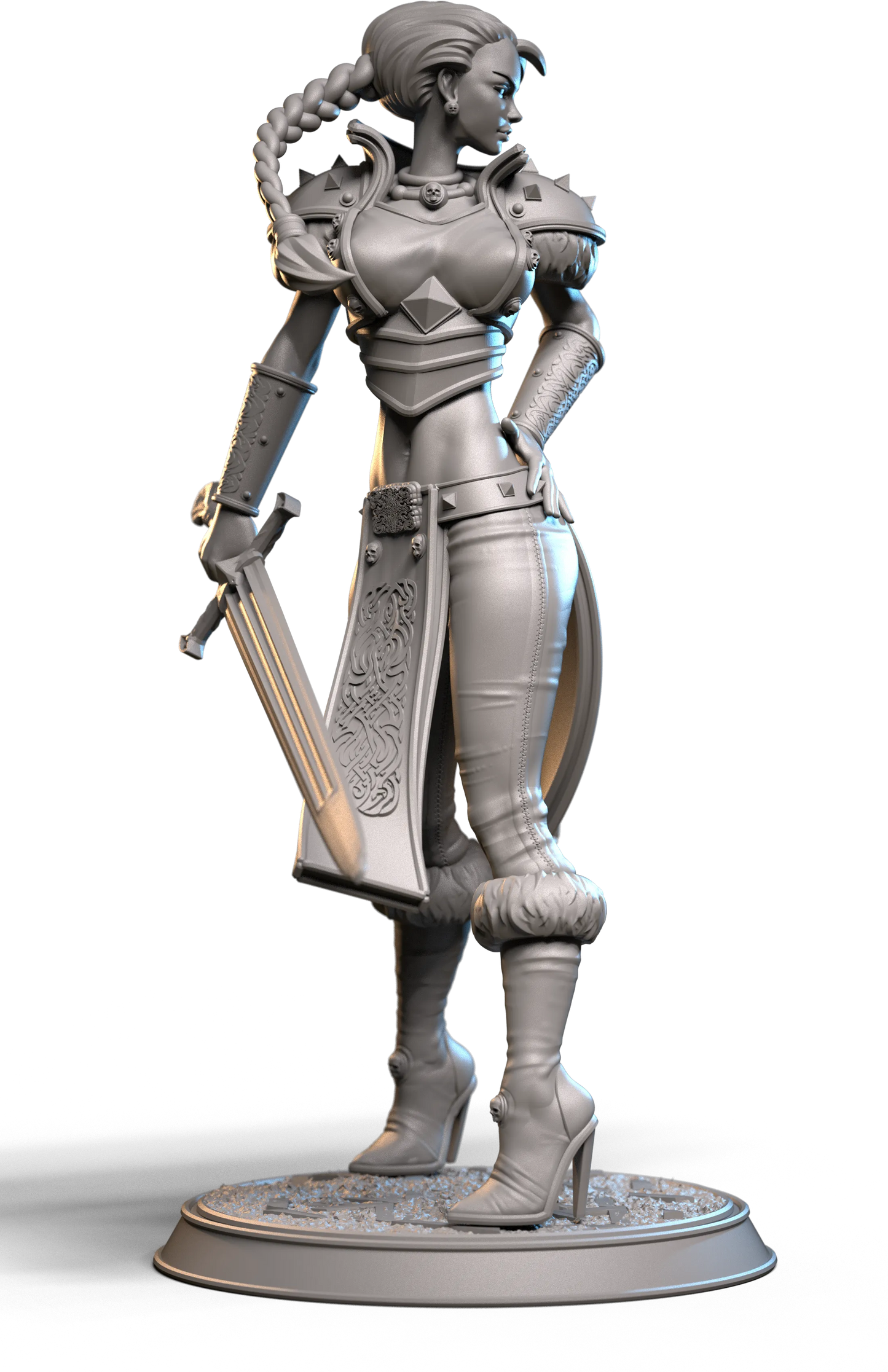 Z Kino - Enchantressess - Valka the Savage - 75mm Pin Up/Figure/Model/Diorama