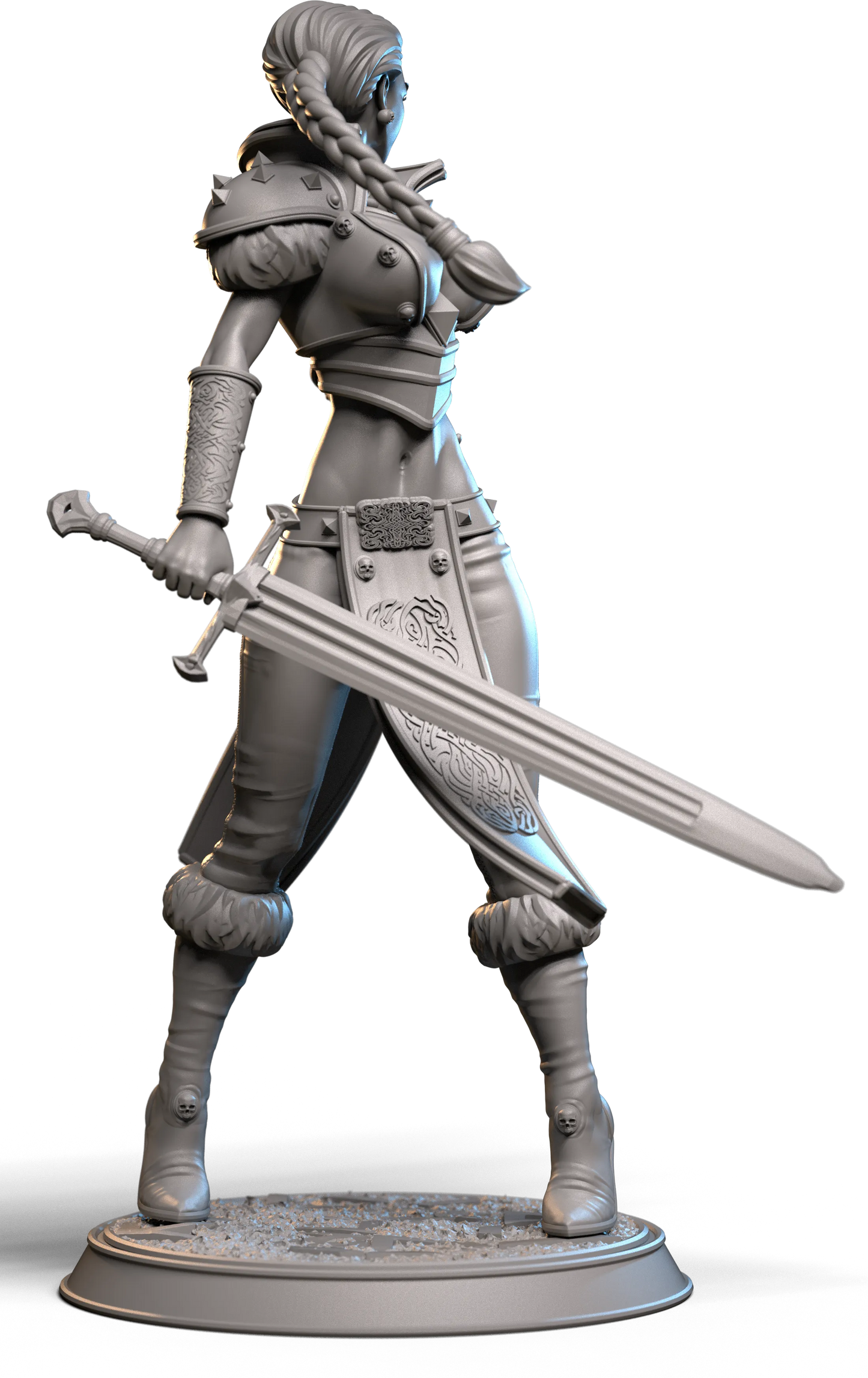 Z Kino - Enchantressess - Valka the Savage - 75mm Pin Up/Figure/Model/Diorama