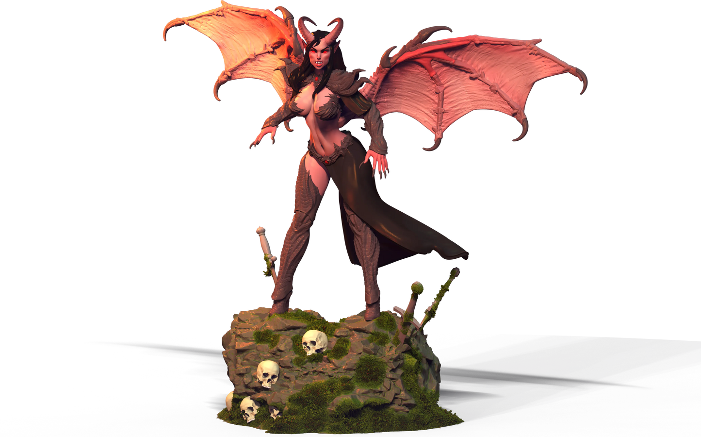 Z Kino - Scarlet Vespera - 75mm Pin Up/Figure/Model/Diorama