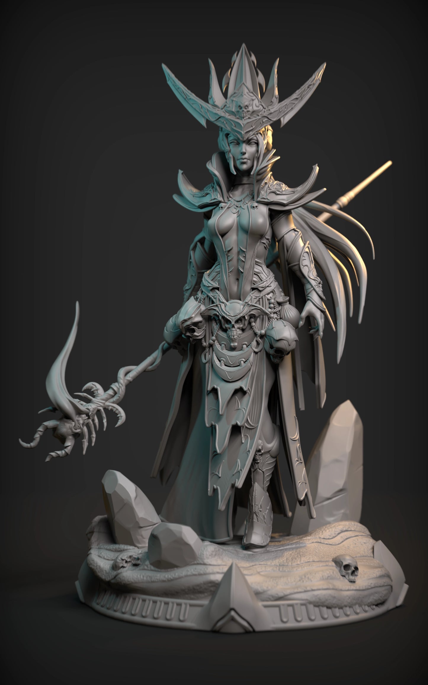 Z Kino - Dark Elf - 90mm Pin Up/Figure/Model/Diorama