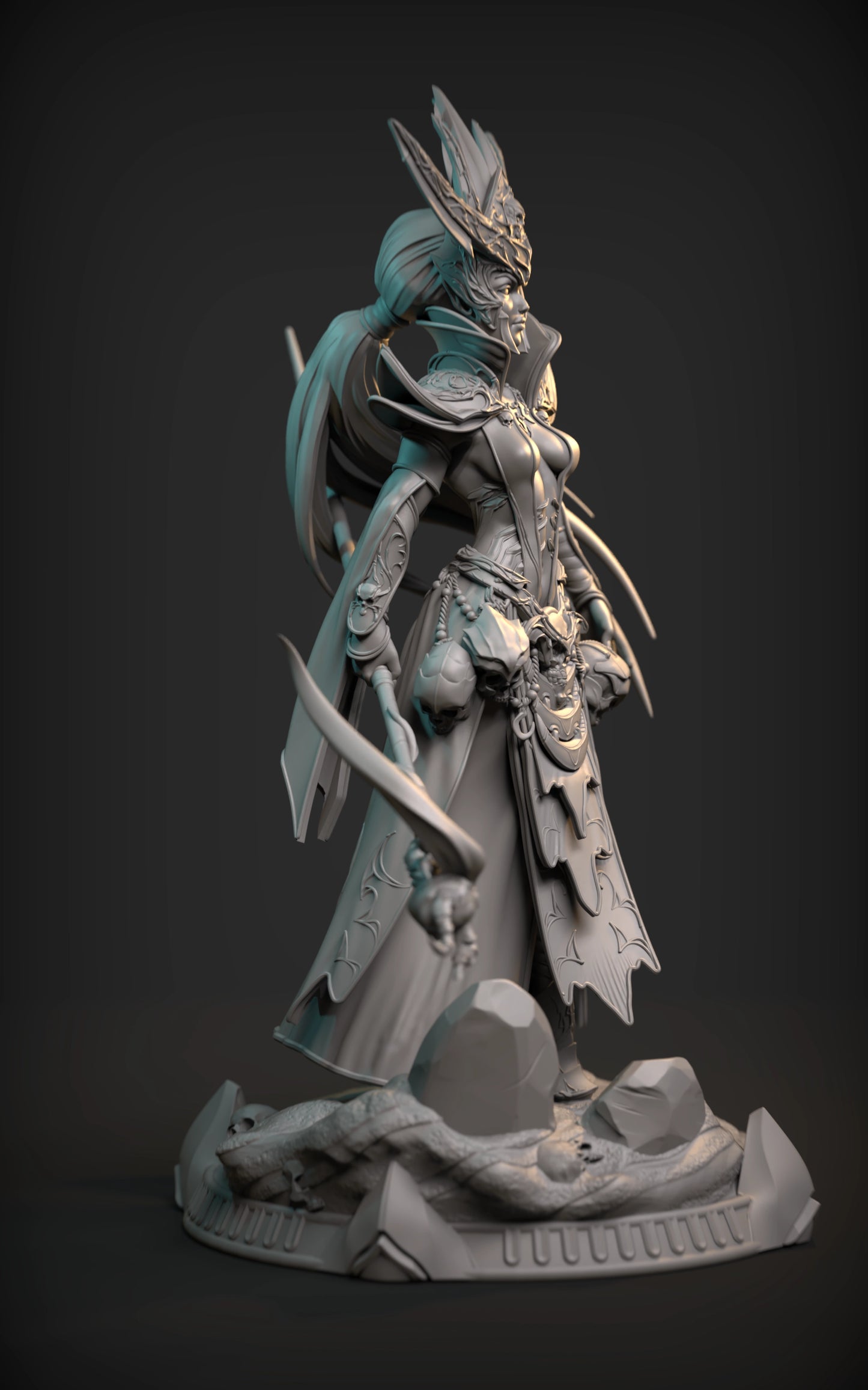 Z Kino - Dark Elf - 90mm Pin Up/Figure/Model/Diorama