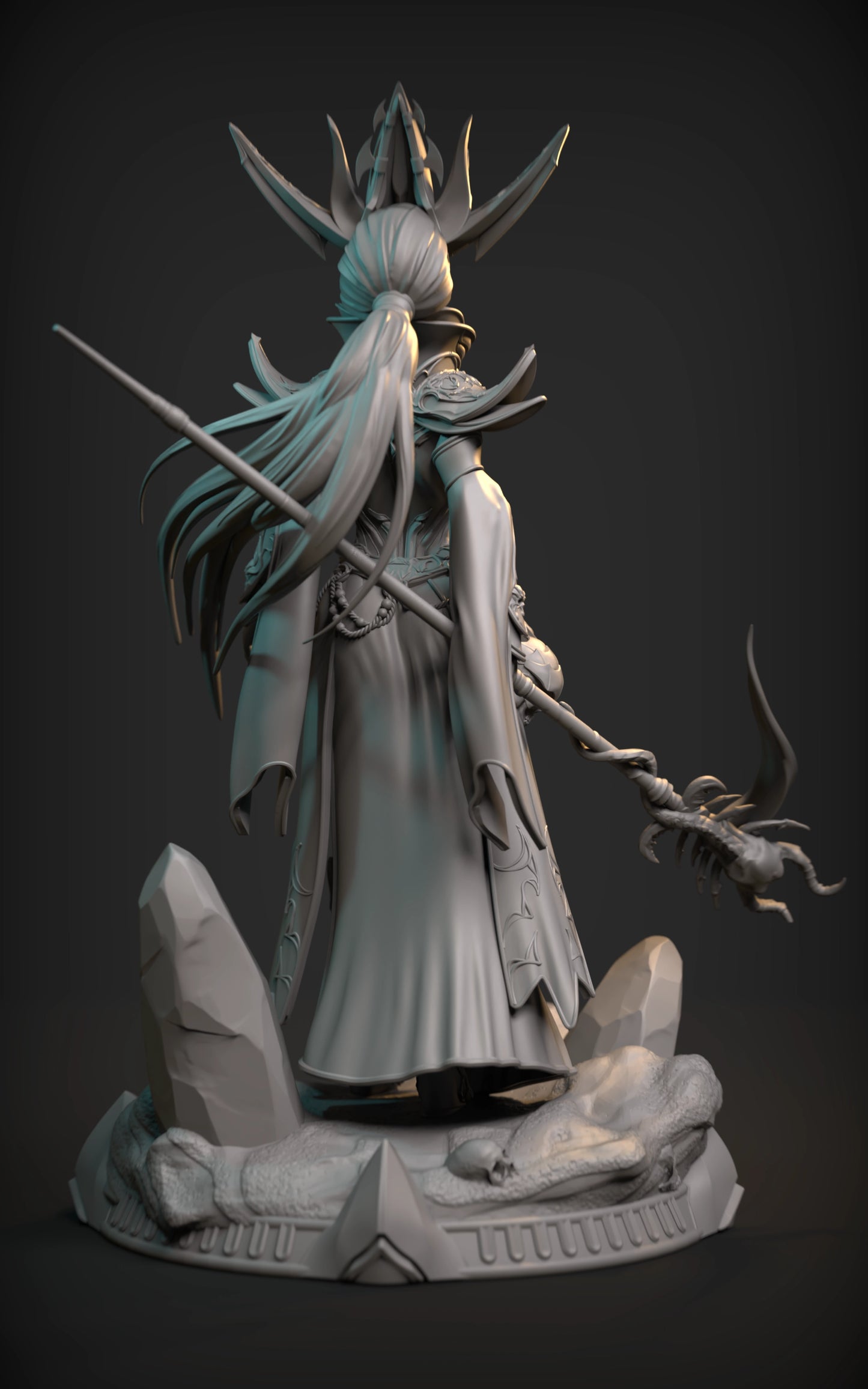 Z Kino - Dark Elf - 90mm Pin Up/Figure/Model/Diorama