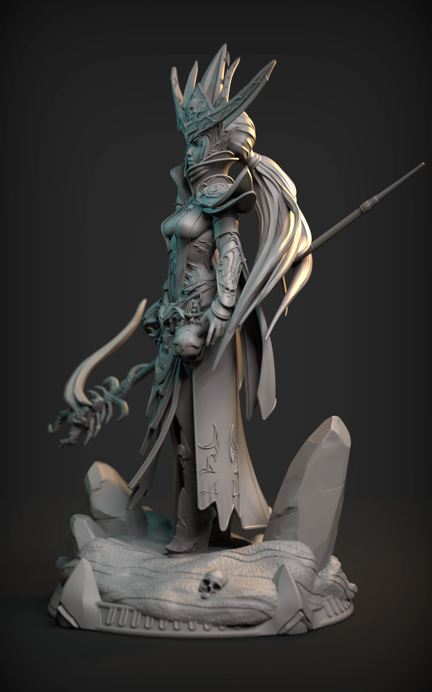 Z Kino - Dark Elf - 90mm Pin Up/Figure/Model/Diorama