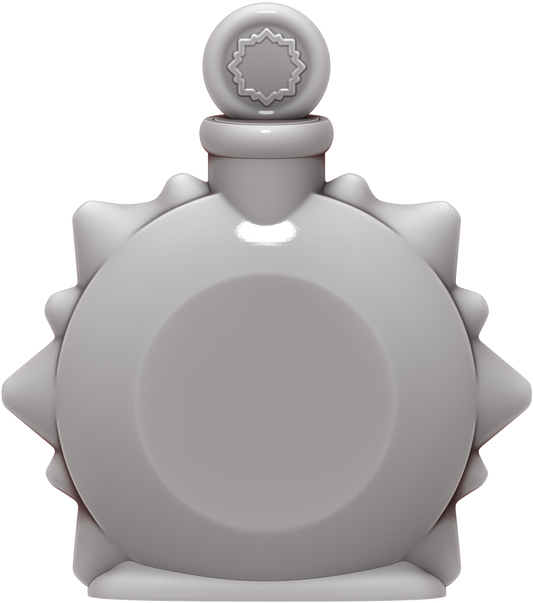 Ars Moriendi - Plain Potions Dice Holder - Astral Sun - DnD/TTRPG/Roleplaying/Wargames - Helios3DPrinting