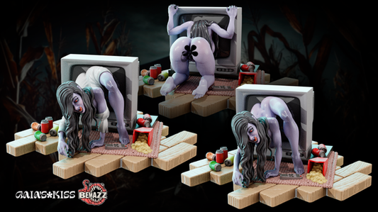 Gaia Miniatures - Halloween - Sadako - 75mm Pin Up/Figure/Model/Diorama