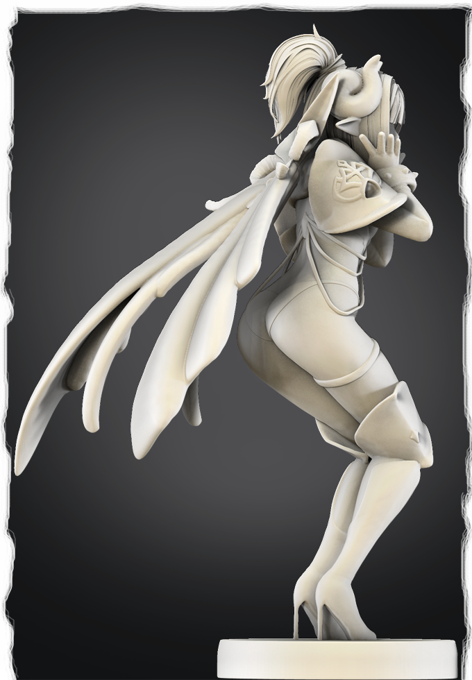 MikleJane - Idol Girl #3 - 75mm Pin Up/Figure/Model/Diorama