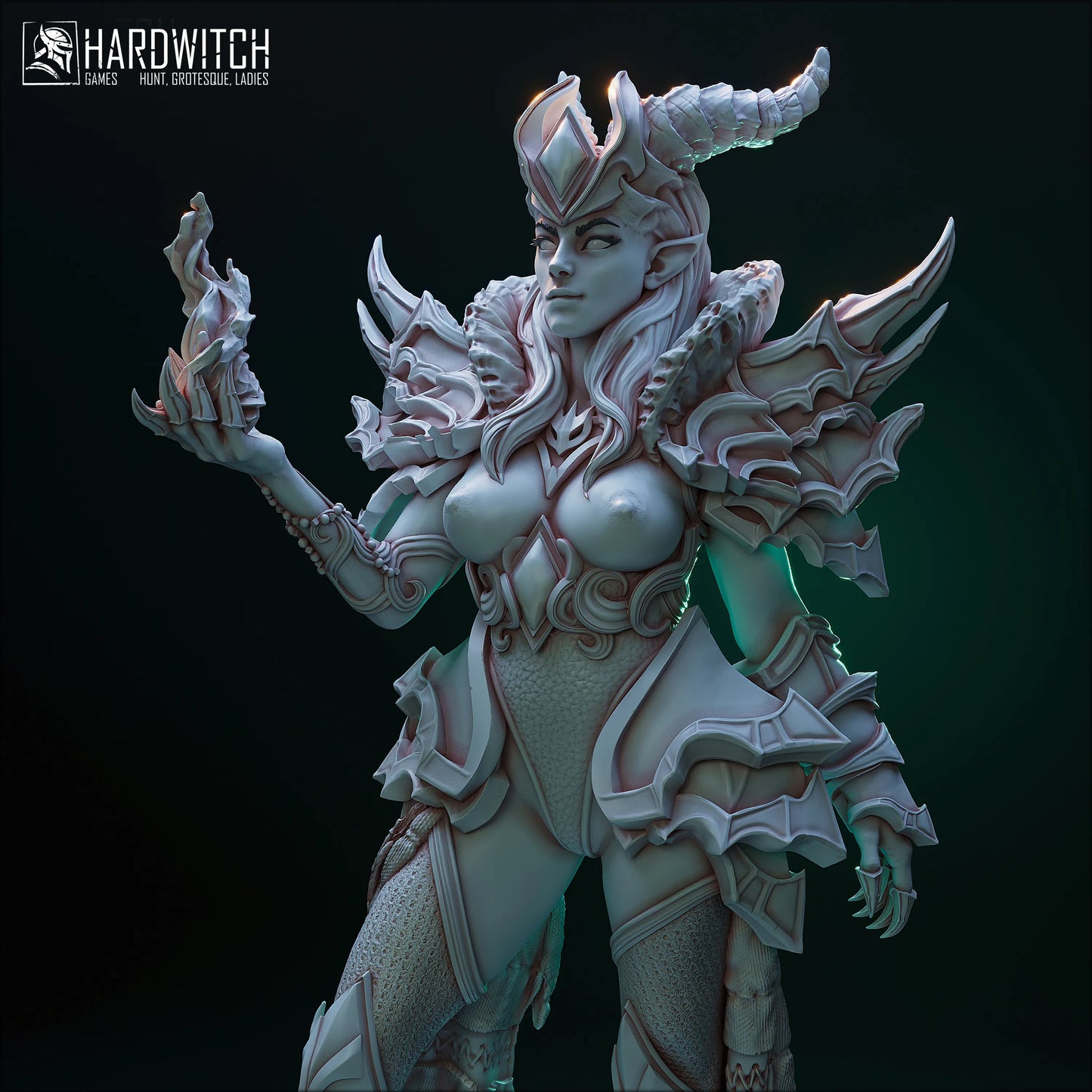 HardWitch Games - Yggdrasil - Sardora Vanthim - 75/100mm Pin Up/Figure/Model/Diorama