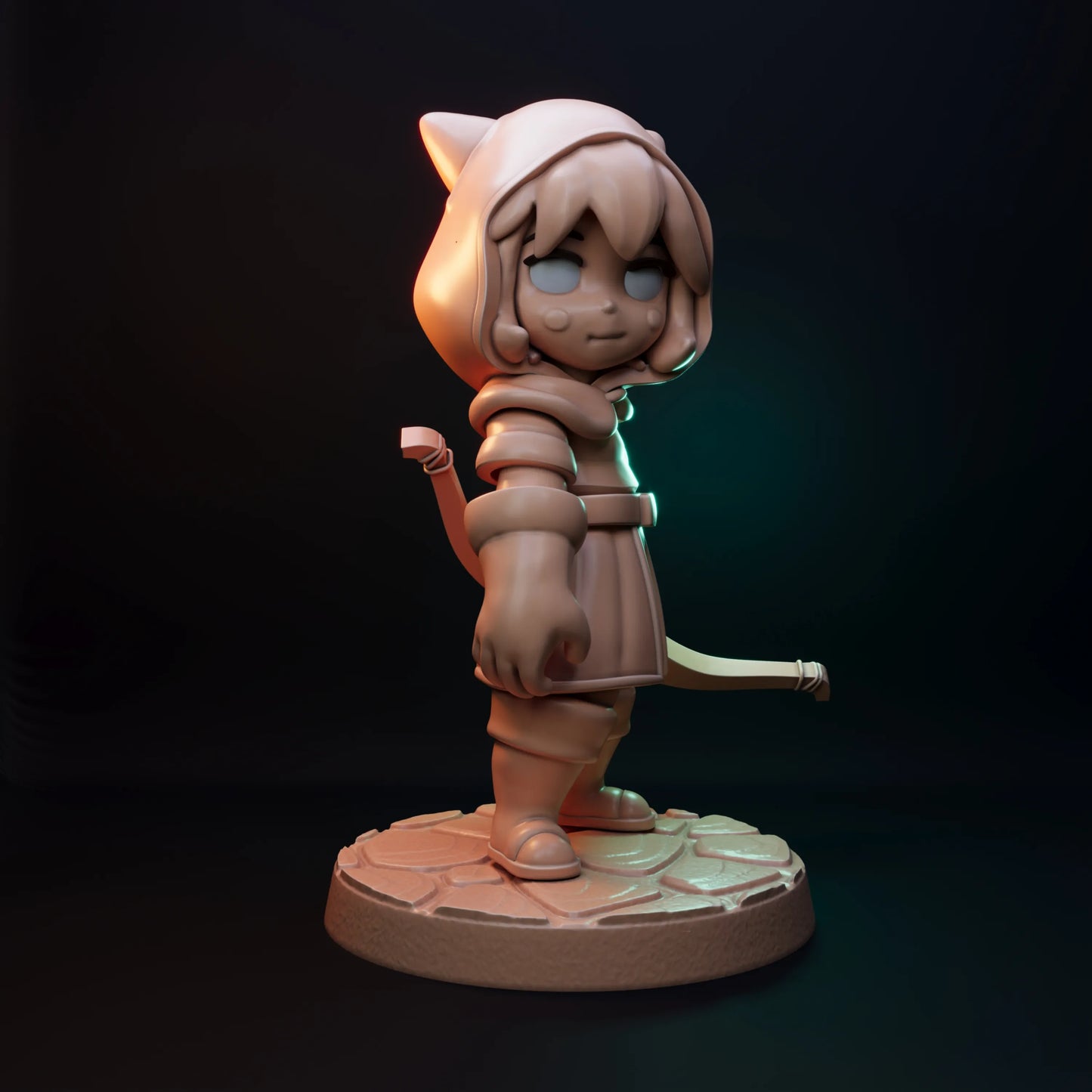 Flashzy - Little Winter Tail - Mont - 75mm Pin Up/Figure/Model/Diorama