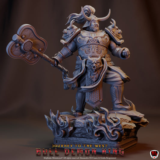 Mojibake - Journey to the West - Bull King - 120mm Pin Up/Figure/Model/Diorama - Helios3DPrinting