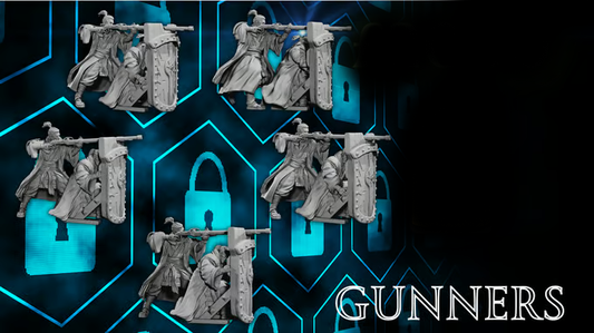 Forged Path - Tokugawa Ronin - Gunners - DnD/Pathfinder/TTRPG Figure