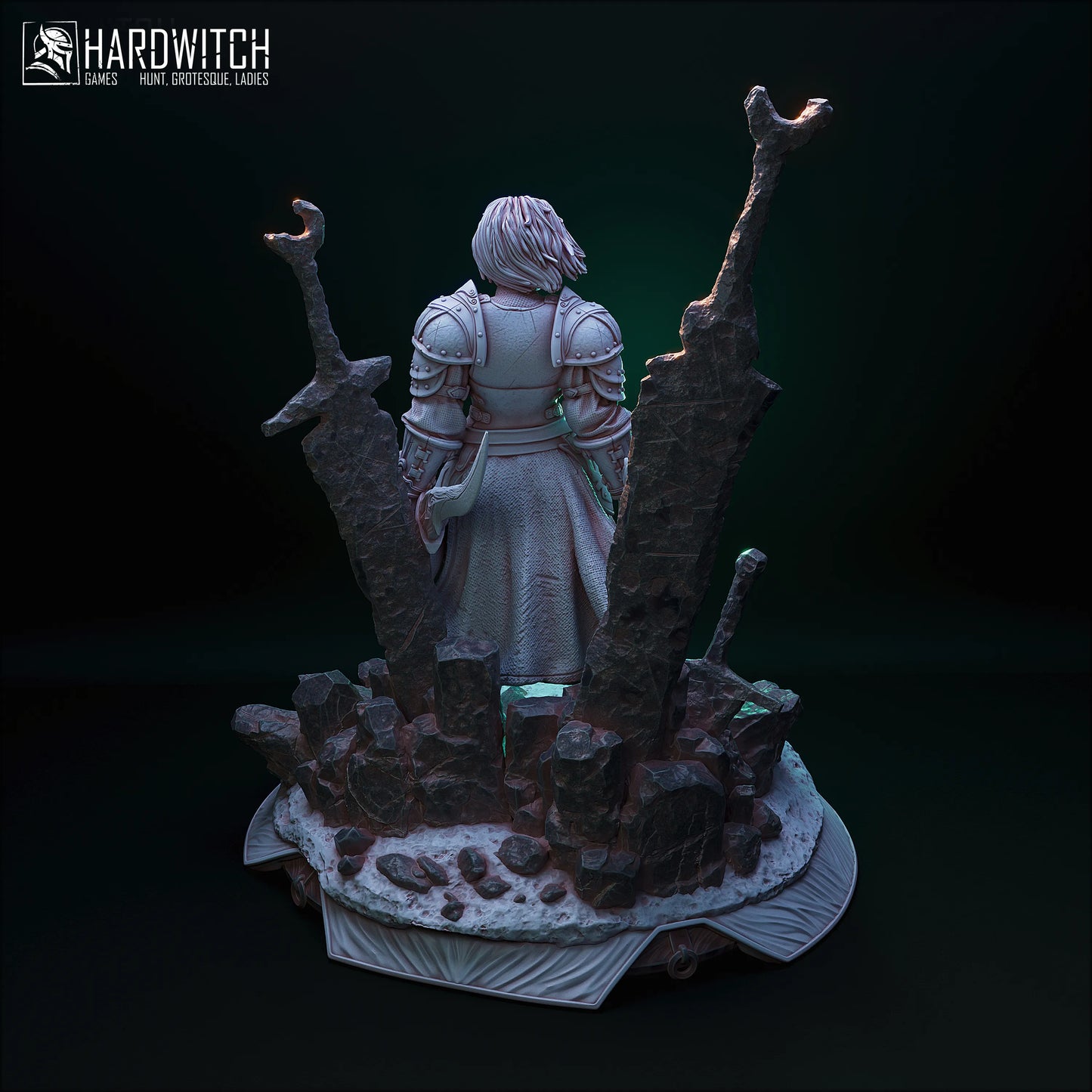 HardWitch Games - Yggdrasil - Tyrese Santim - 75/100mm Pin Up/Figure/Model/Diorama