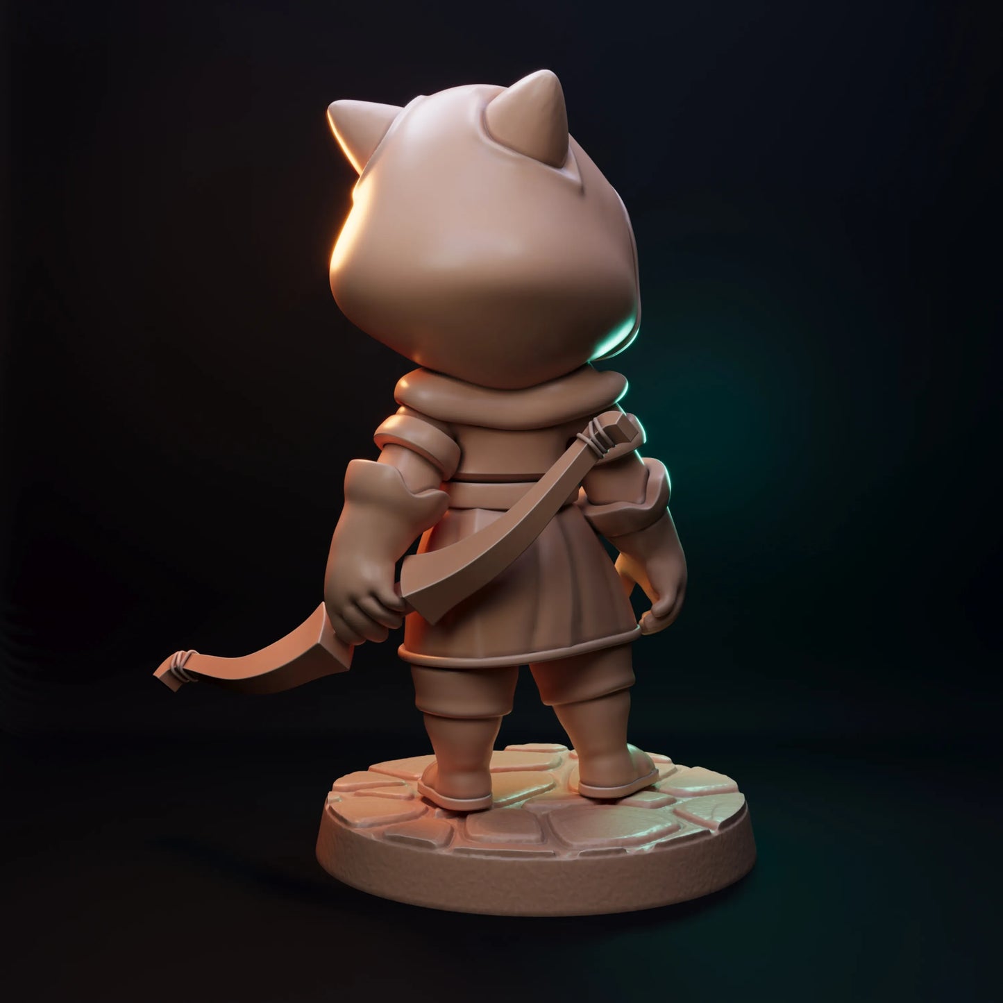 Flashzy - Little Winter Tail - Mont - 75mm Pin Up/Figure/Model/Diorama