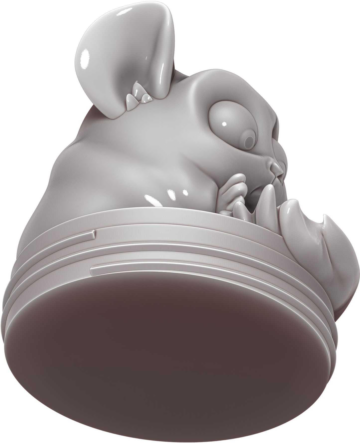 Ars Moriendi - Dice Guardian - Chinchilla Charlie - DnD/TTRPG/Roleplaying/Wargames - Helios3DPrinting