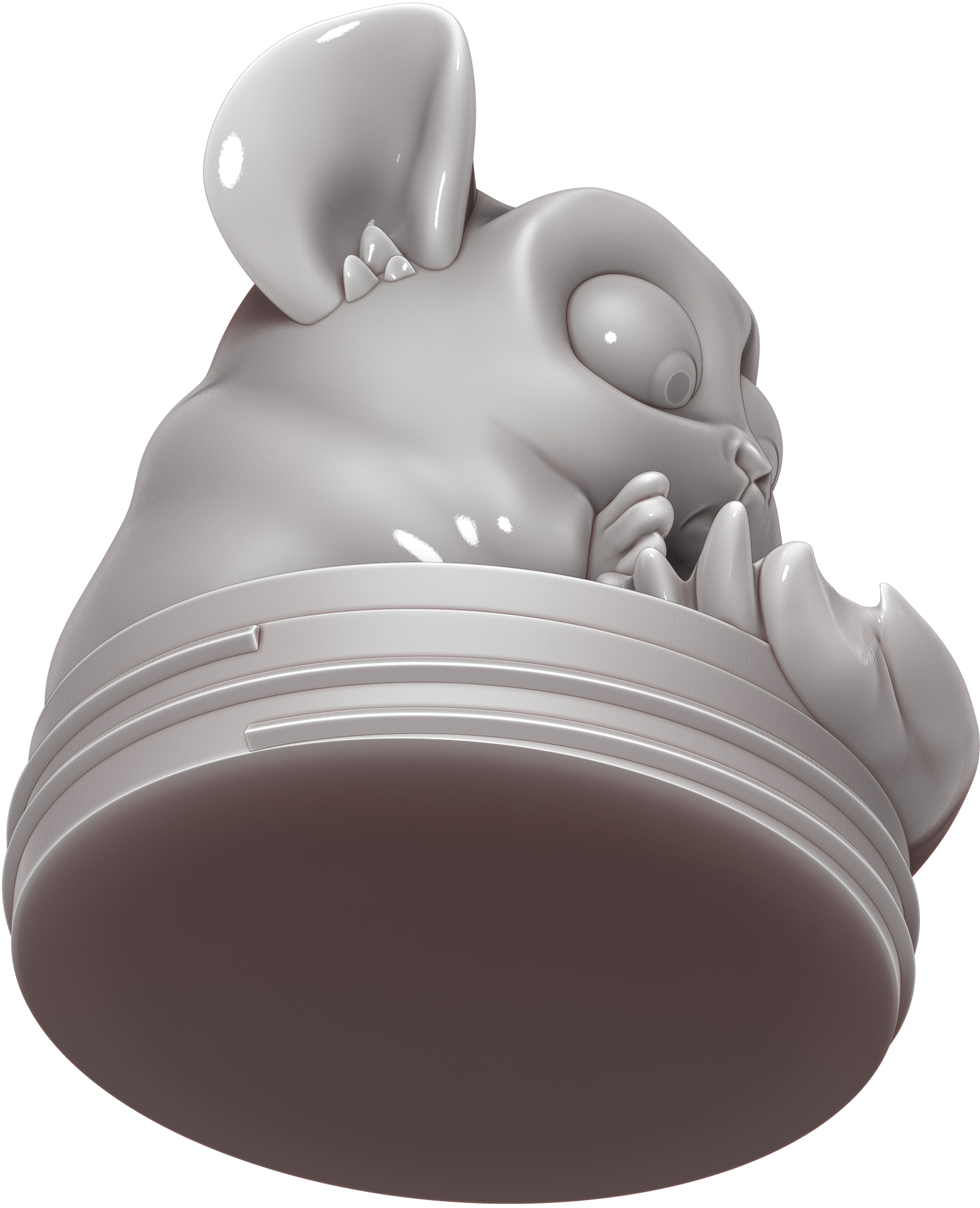 Ars Moriendi - Dice Guardian - Chinchilla Charlie - DnD/TTRPG/Roleplaying/Wargames - Helios3DPrinting