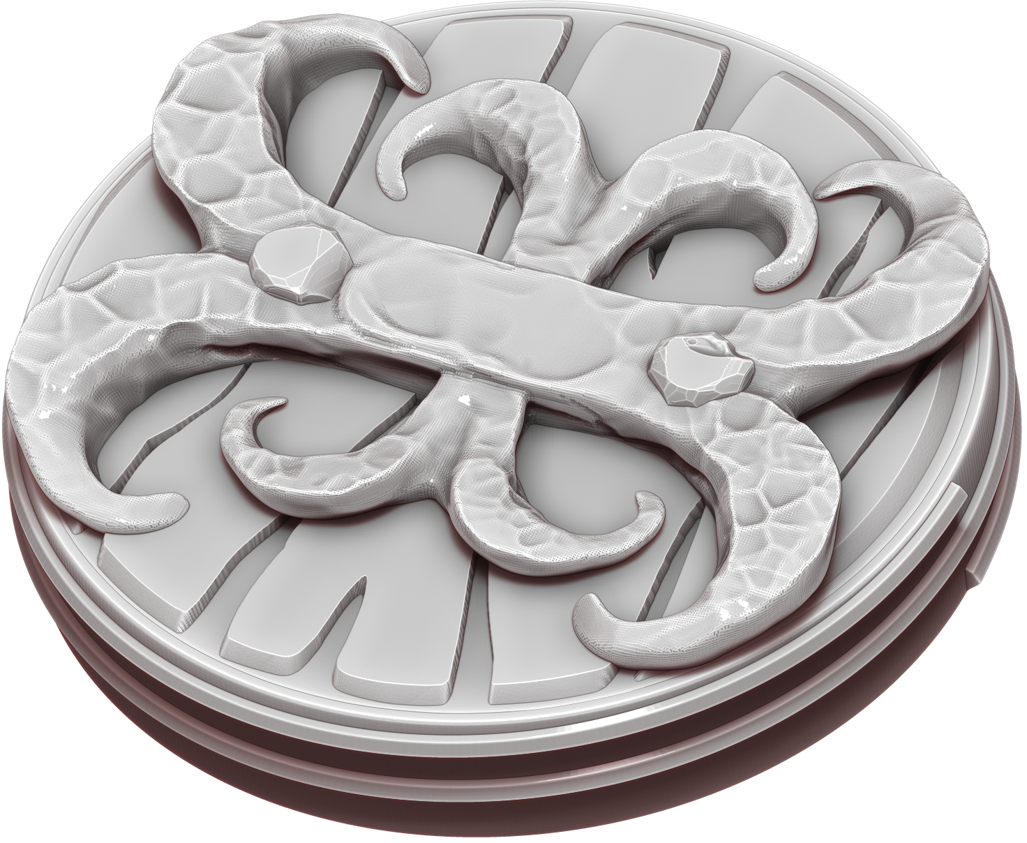 Ars Moriendi - Mythic Dice Box - Dragon Skull - DnD/TTRPG/Roleplaying/Wargames - Helios3DPrinting