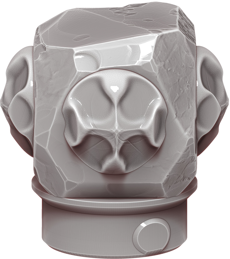 Ars Moriendi - Mythic Potion Dice Holder - Frost Giant Strength - DnD/TTRPG/Roleplaying/Wargames - Helios3DPrinting