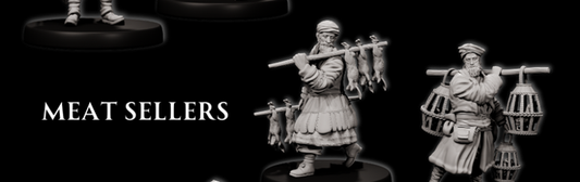 Forged Path - Willowbrook Underworld - Meat Seller - DnD/TTRPG Figure/Miniature