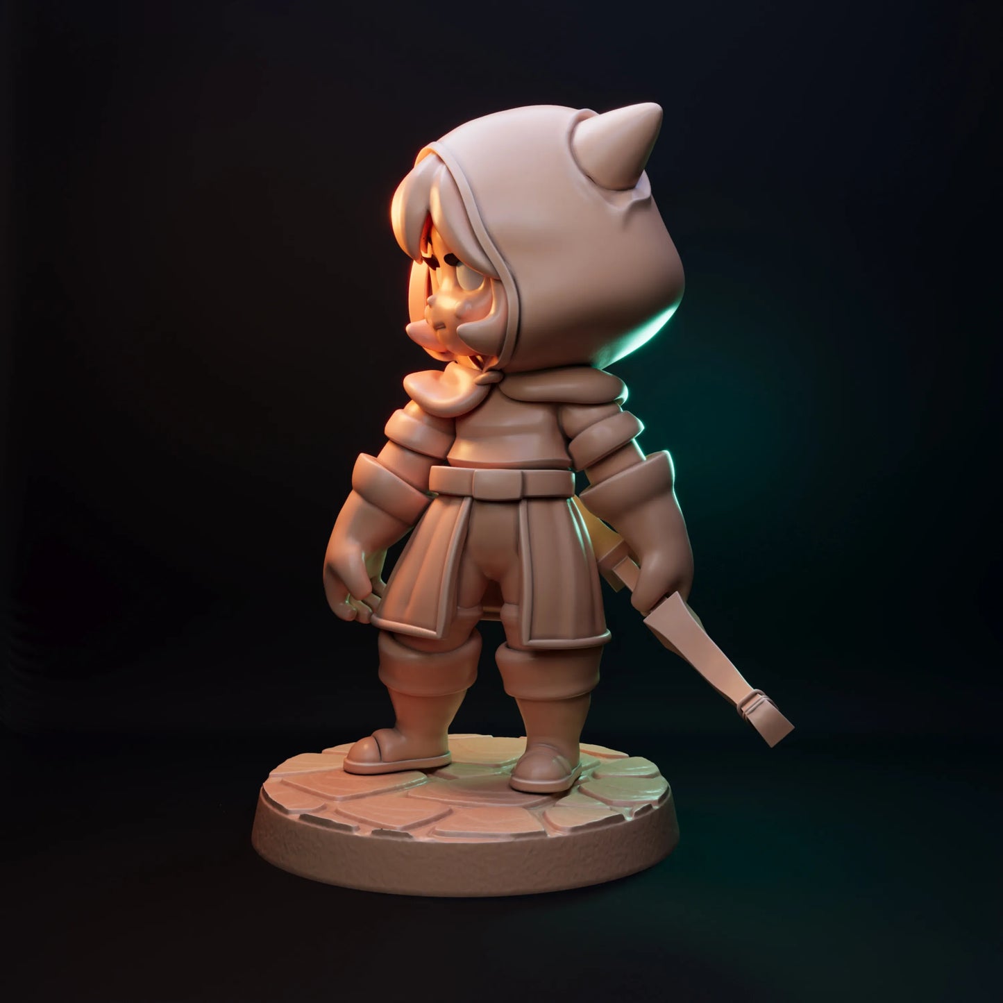 Flashzy - Little Winter Tail - Mont - 75mm Pin Up/Figure/Model/Diorama