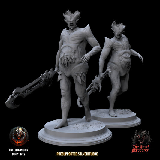 One Dragon Coin - Devouring Demon Abominations - DnD/TTRPG Figure/Miniature