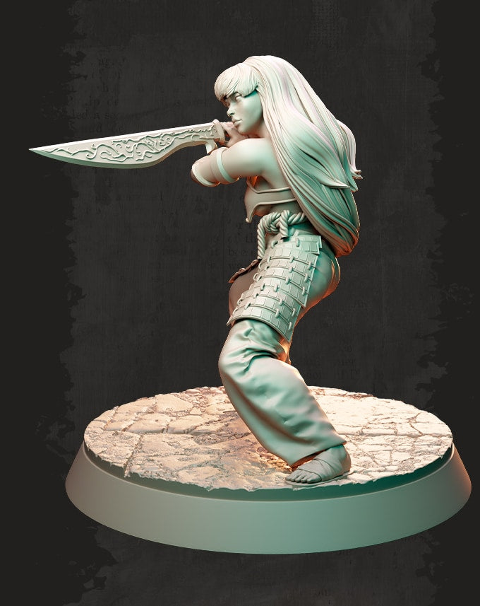 Nocturna - Lora, Adventurer - 32/75mm Pin Up/Figure/Model/Diorama