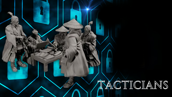 Forged Path - Tokugawa Ronin - Tacticians - DnD/Pathfinder/TTRPG Figure