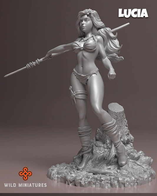 Wild Miniatures - Wild Wild Girls - Lucia - 32/75mm Pin Up/Figure/Model/Diorama