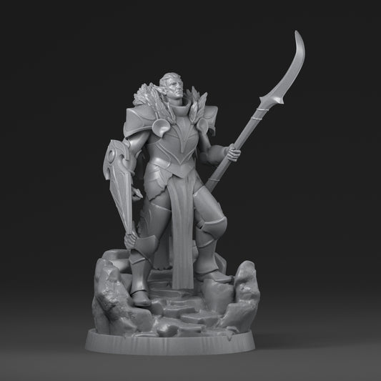 Dinoworld - Kingdoms #3 - Commander Elf Male - DnD/Pathfinder/TTRPG Figure