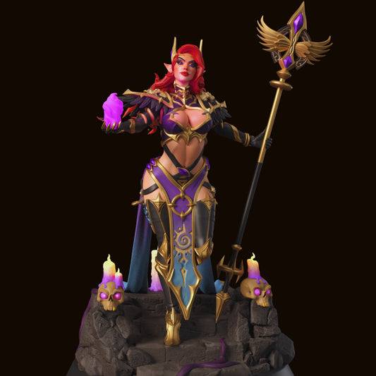 HoldMyMiniatures - Nocturne Shadow #2 - 75mm Pin Up/Figure/Model/Diorama