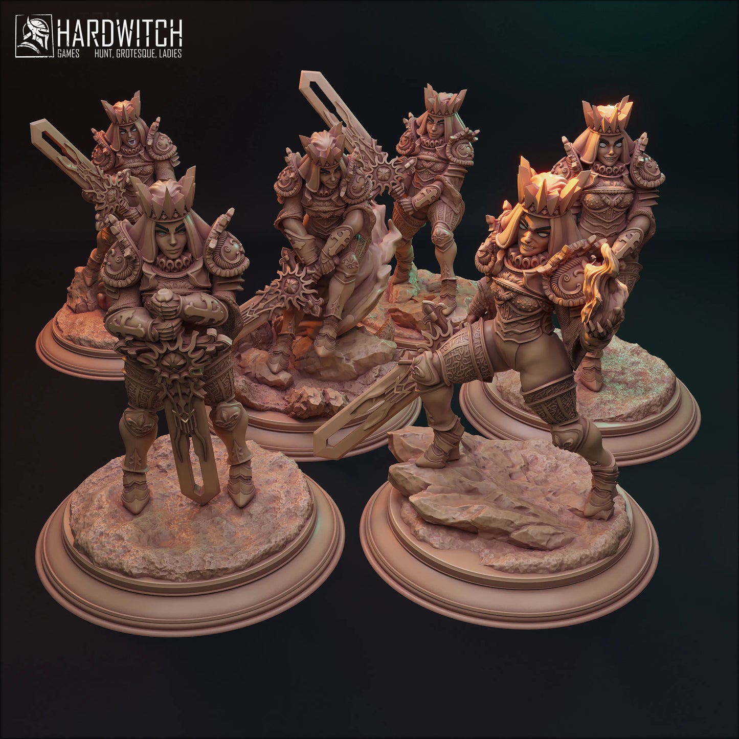 HardWitch Games - Sisters of the Night - DnD/TTRPG Figure/Miniature