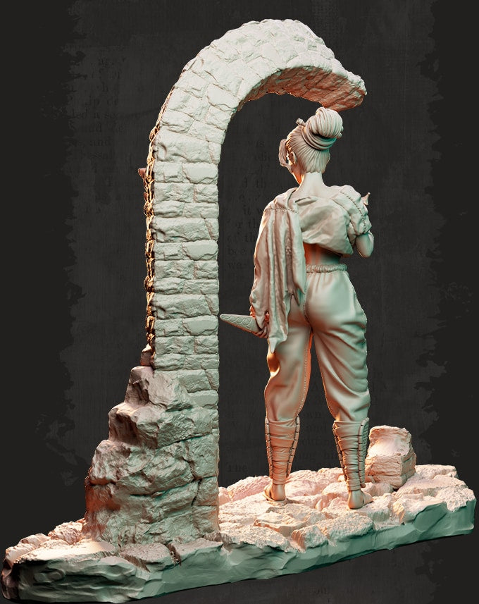 Nocturna - Alice, Secrets Keeper - 32/75mm Pin Up/Figure/Model/Diorama