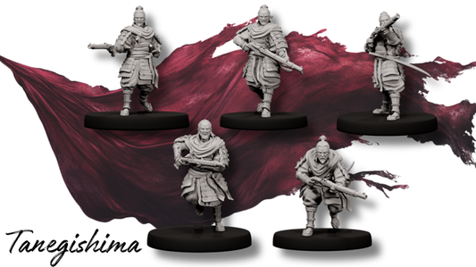 Forged Path - Tokugawa Bushido - Tanegashima - DnD/Pathfinder/TTRPG Figure
