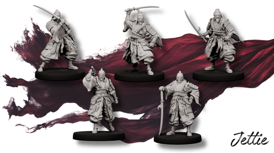 Forged Path - Tokugawa Bushido - Jitte - DnD/Pathfinder/TTRPG Figure