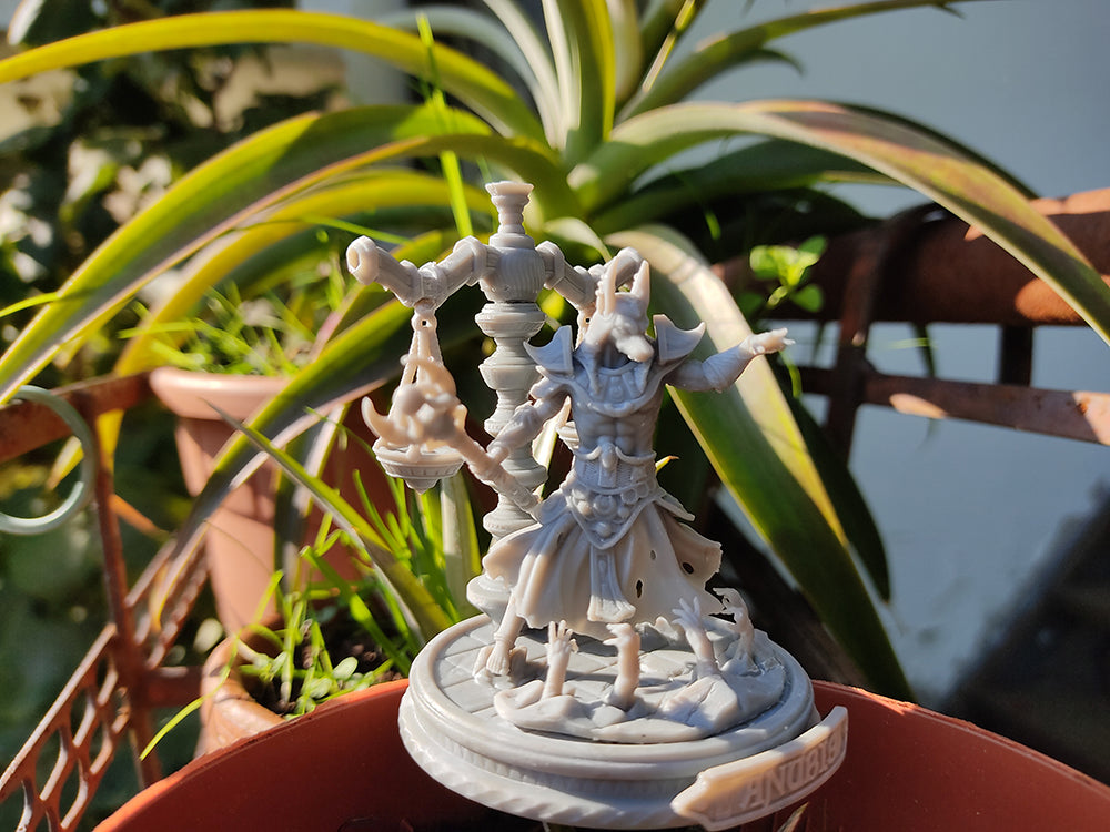 Mojibake - Lore of the Nile - Anubis, God of Death - 120mm Pin Up/Figure/Model/Diorama - Helios3DPrinting