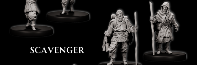 Forged Path - Willowbrook Underworld - Scavenger - DnD/TTRPG Figure/Miniature