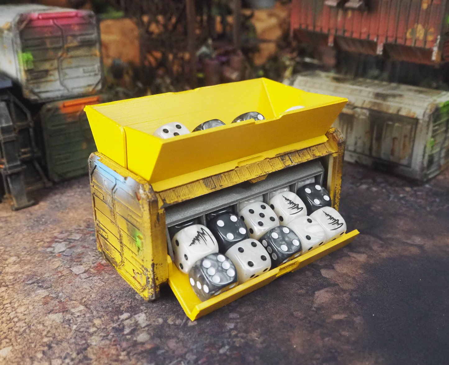 Mike Hancox - Rapid Fire Dice Box - For 12mm Dice - DnD/TTRPG/Roleplaying/Wargames