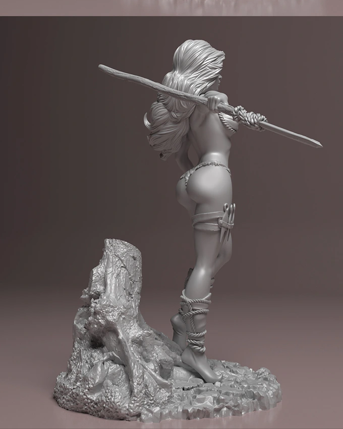 Wild Miniatures - Wild Wild Girls - Lucia - 32/75mm Pin Up/Figure/Model/Diorama