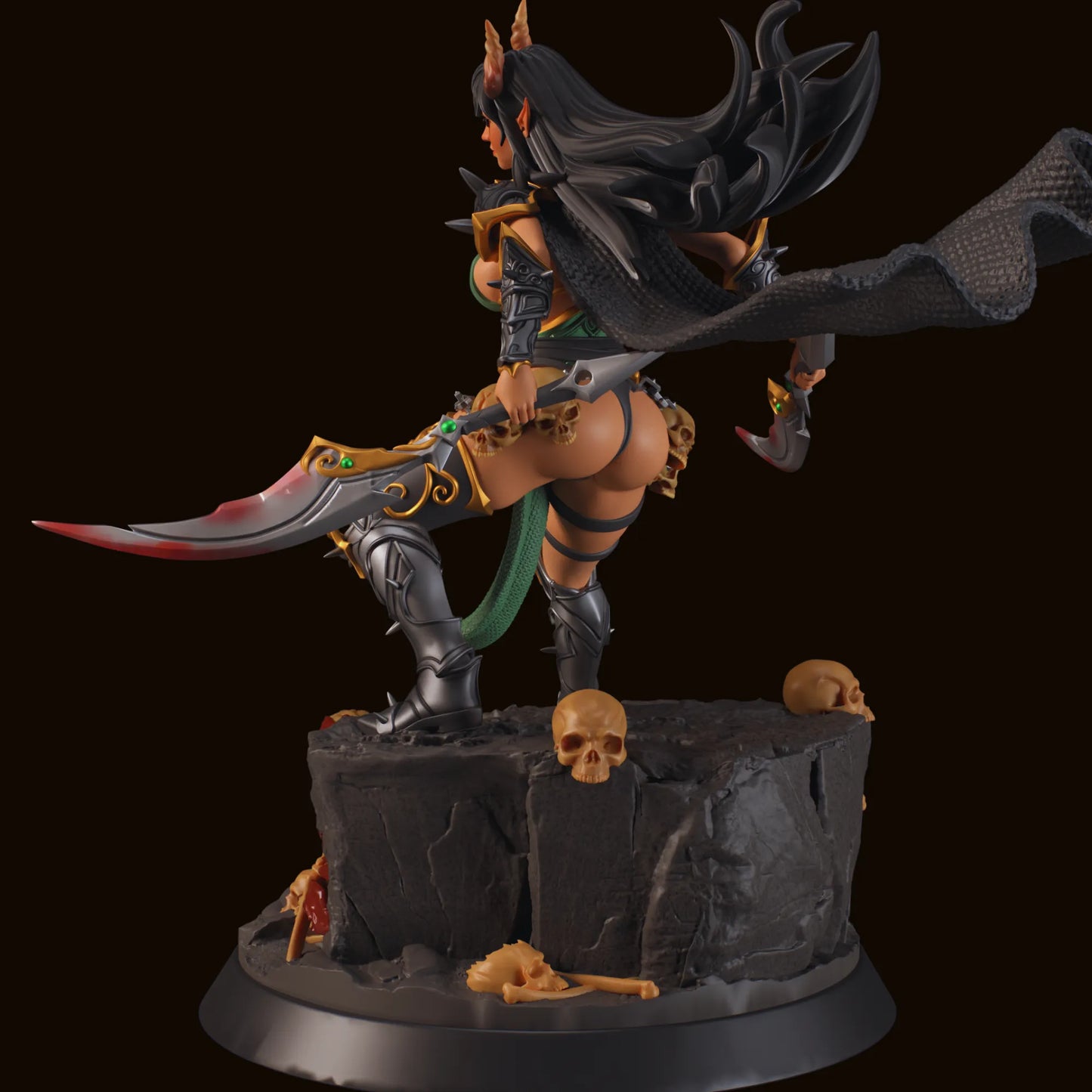 HoldMyMiniatures - Eclipsa Nightbloom #2 - 75mm Pin Up/Figure/Model/Diorama