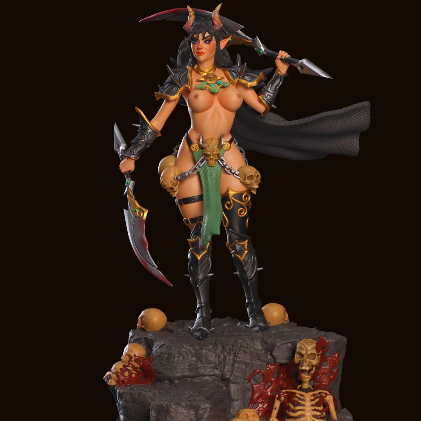 HoldMyMiniatures - Eclipsa Nightbloom #1 - 75mm Pin Up/Figure/Model/Diorama