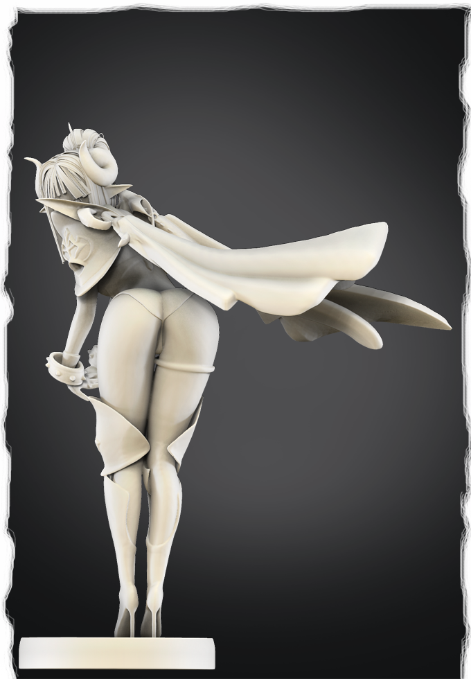 MikleJane - Idol Girl #2 - 75mm Pin Up/Figure/Model/Diorama