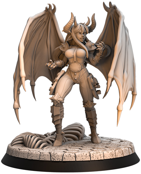 RN Estudio - Bloodthirster Female - DnD/TTRPG Figure/Miniature