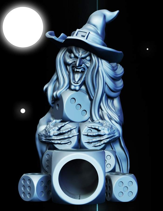 Slope3D - Witch (Enigma) Dice Tower - DnD/TTRPG/Roleplaying/Wargames