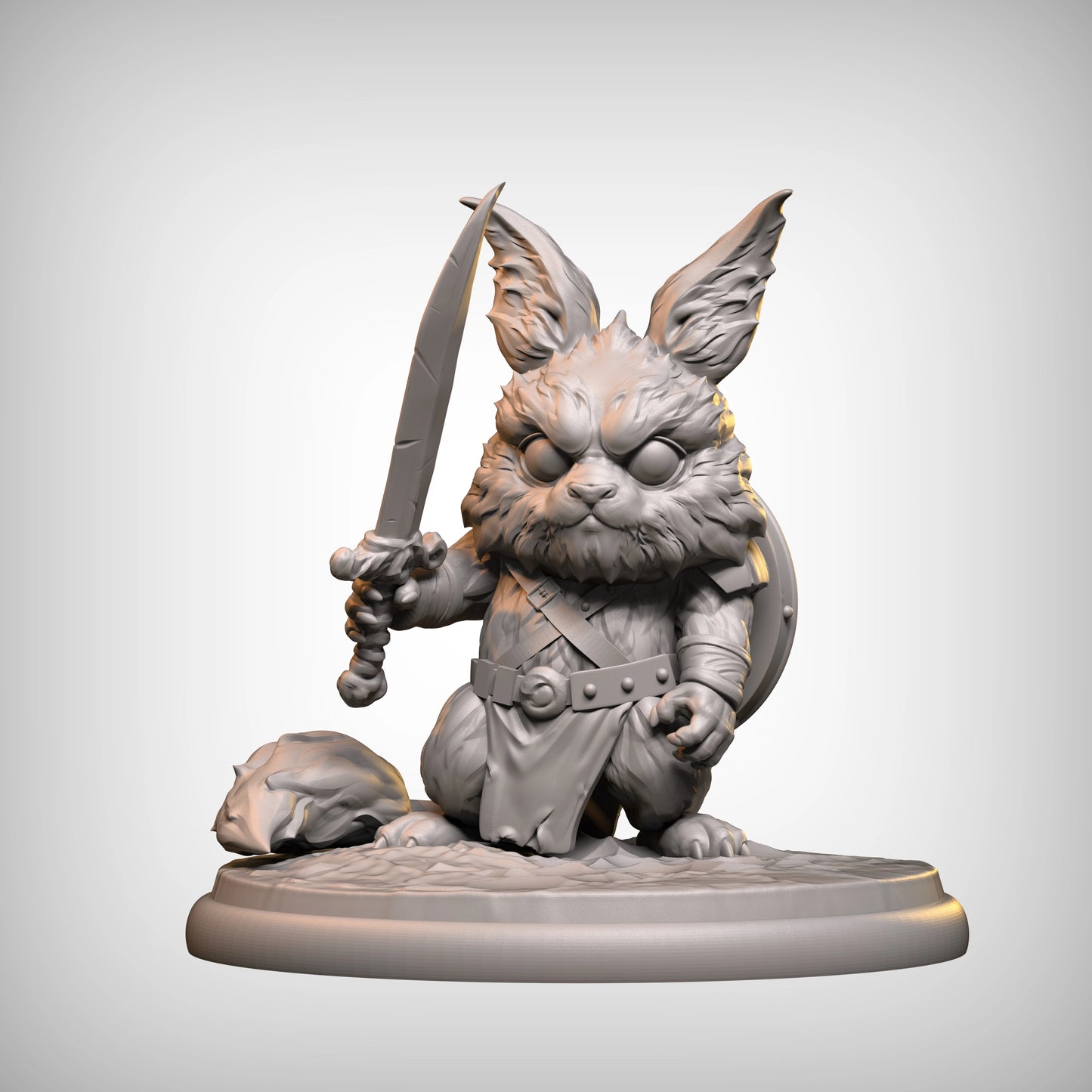 SeaHorse3D - Fantazoor #2 - Rabbit - DnD/TTRPG Figure/Miniature