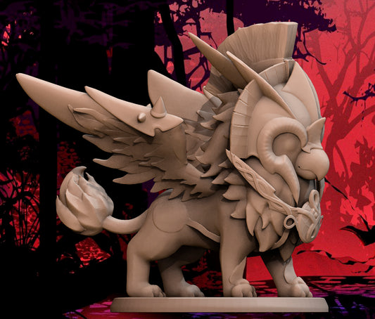 AliceFo - Chibi Monsters - Griffin - DnD/TTRPG Figure/Miniature