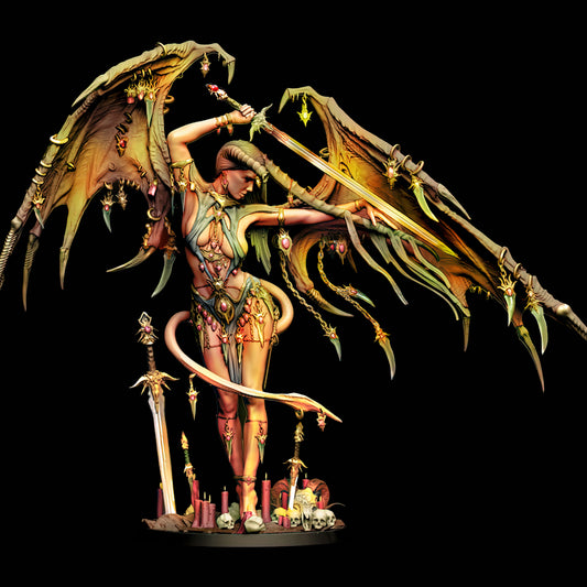 Printomancer - Lamashtu - 32/75mm Pin Up/Figure/Model/Diorama