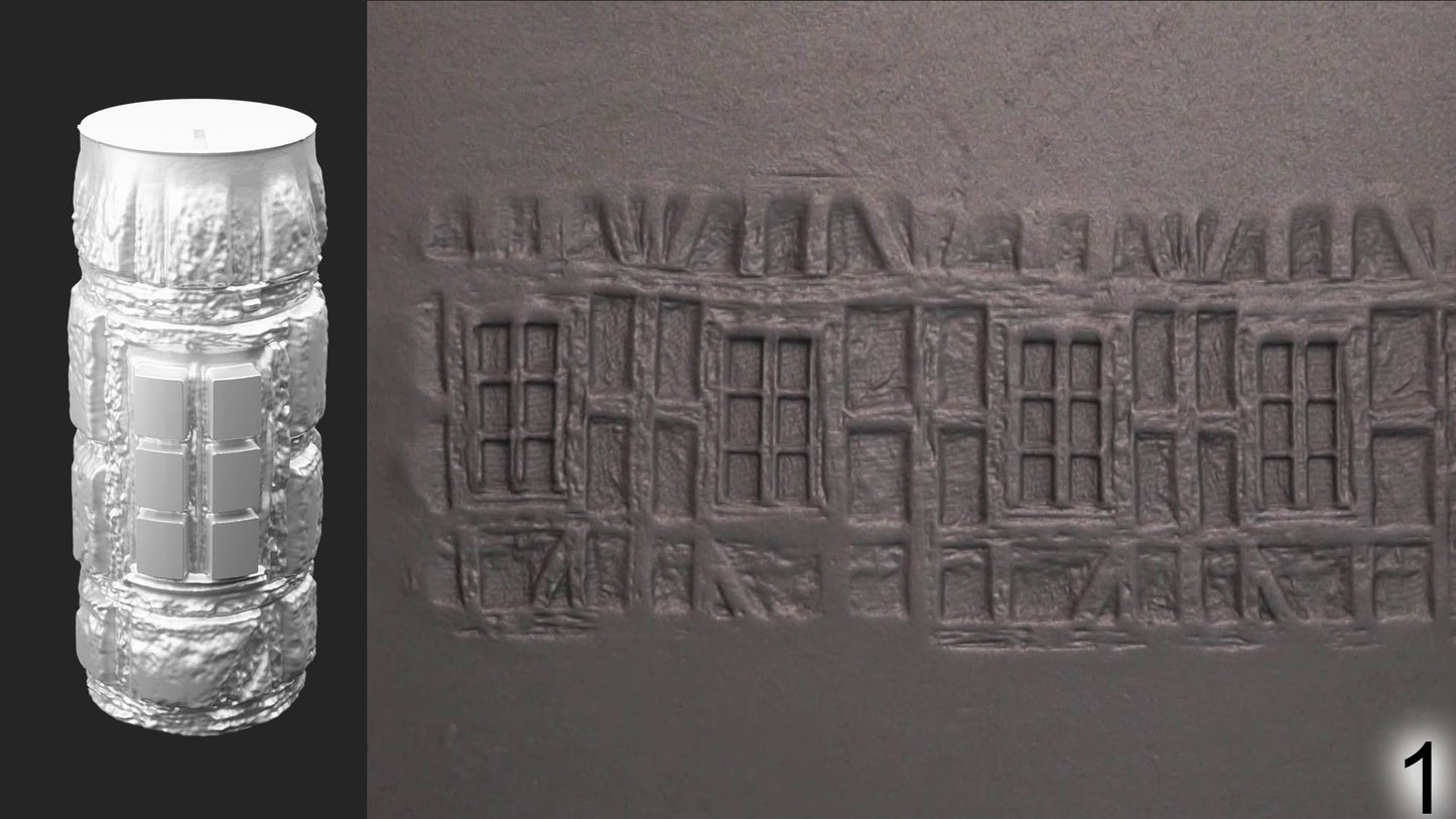Jorrit - Texture Rollers #20 - Clay Roller for Scenery/TTRPG/Pottery Embossing