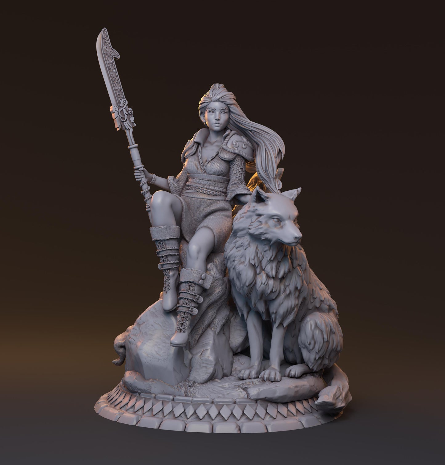Hardwitch Games - Orita & Okami - 32/75mm Pin Up/Figure/Model/Diorama - Helios3DPrinting