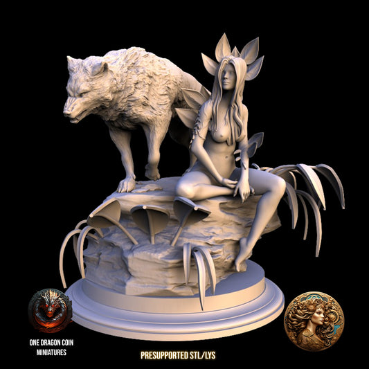 One Dragon Coin - Layla, Dryad - 130mm Pin Up/Figure/Model/Diorama